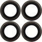 (Pack of 4) Double Lip Grease Seal 1.719" ID, 2.565" OD for 3500 lb Trailer Hub