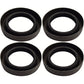 (Pack of 4) Double Lip Grease Seal 1.719" ID, 2.565" OD for 3500 lb Trailer Hub