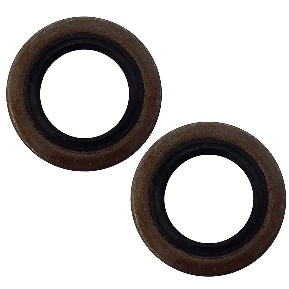 2 Double Lip Trailer Grease Seals for 2000 # Axles 12192TB
