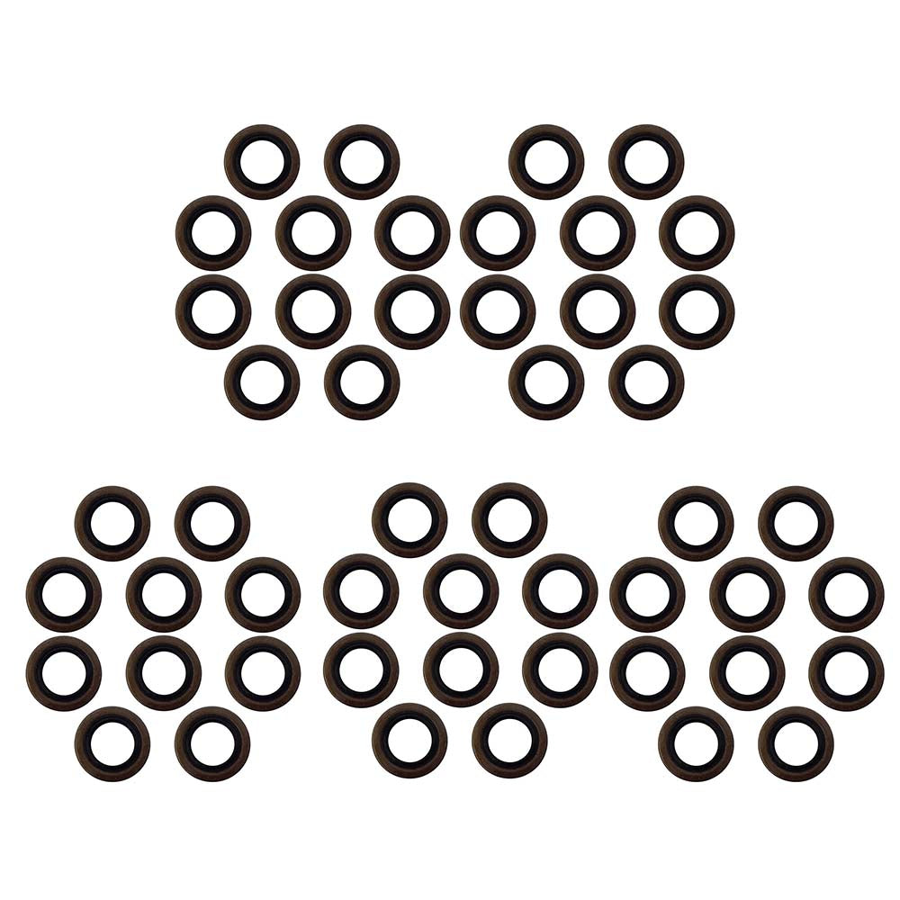 12192TB Qty 50 Double Lip Trailer Seals for 2000 lbs Axles 1.25" x 1.98"