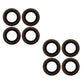 (8) Double Lip Hub Seals Fits John Deere E14625 Fits Dexter 34823 AD1836FO 12407