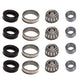 2PK Caster Wheel Bearing Kit 11x4-5 Tire for Wright Stander Mower 98460019