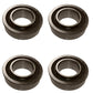4 Universal Flanged Wheel Bearing 3/4 x 1-3/8 fits Snapper 11807, 1-1807, 70118