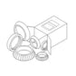 Fits Case Wheel Bearing Kit B93222 Industrial 480C 480D 570LXT 580C 584C Tractor