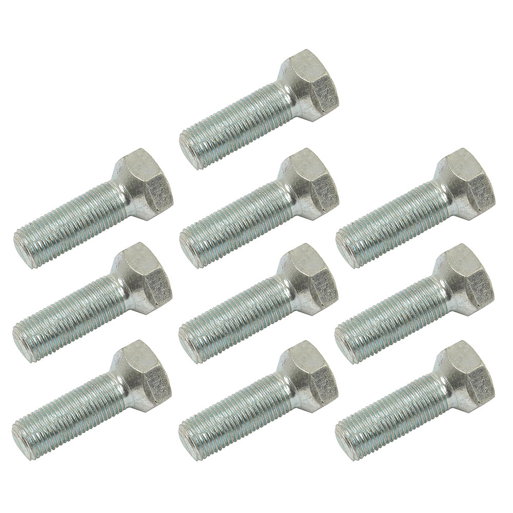 Set of 10 Fits JD16 9/16-18 x 1-1/8" Front Wheel Hub Lug Bolt Fits John Deere Tr