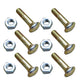 Qty 6: Rim Bolt with Nut Fits Oliver Replaces WHI30-0031_x6