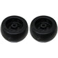 (2) Riding Mower Deck Wheels & Bolts Fits Husqvarna Fits Poulan 532133957