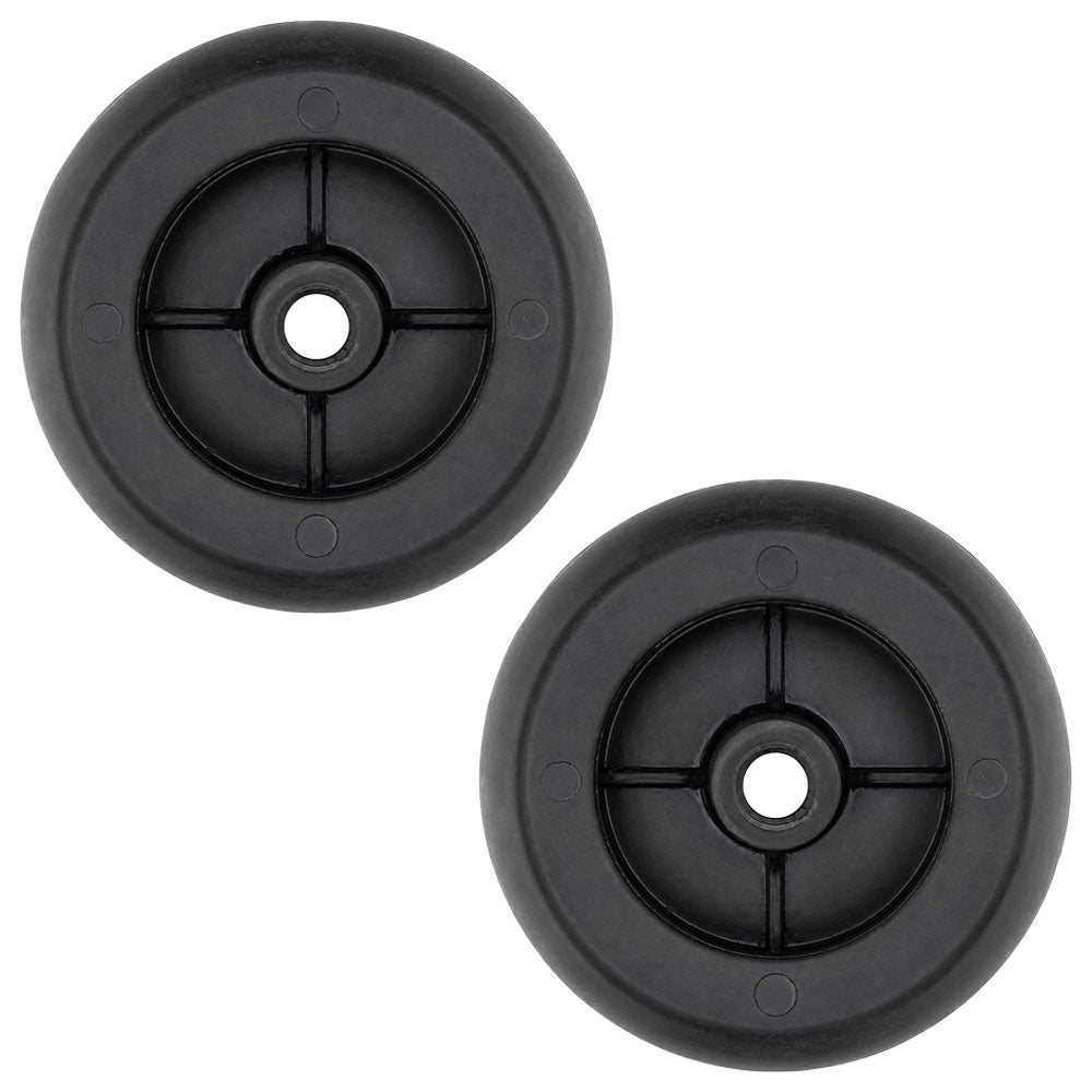 (2) New DECK WHEELS / ROLLERS Fits John Deere Lawn Mower Tractor 38" 48" Deck