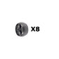 Qty 8: Deck Wheel Fits Toro Replaces 112-0677-3SPOKES