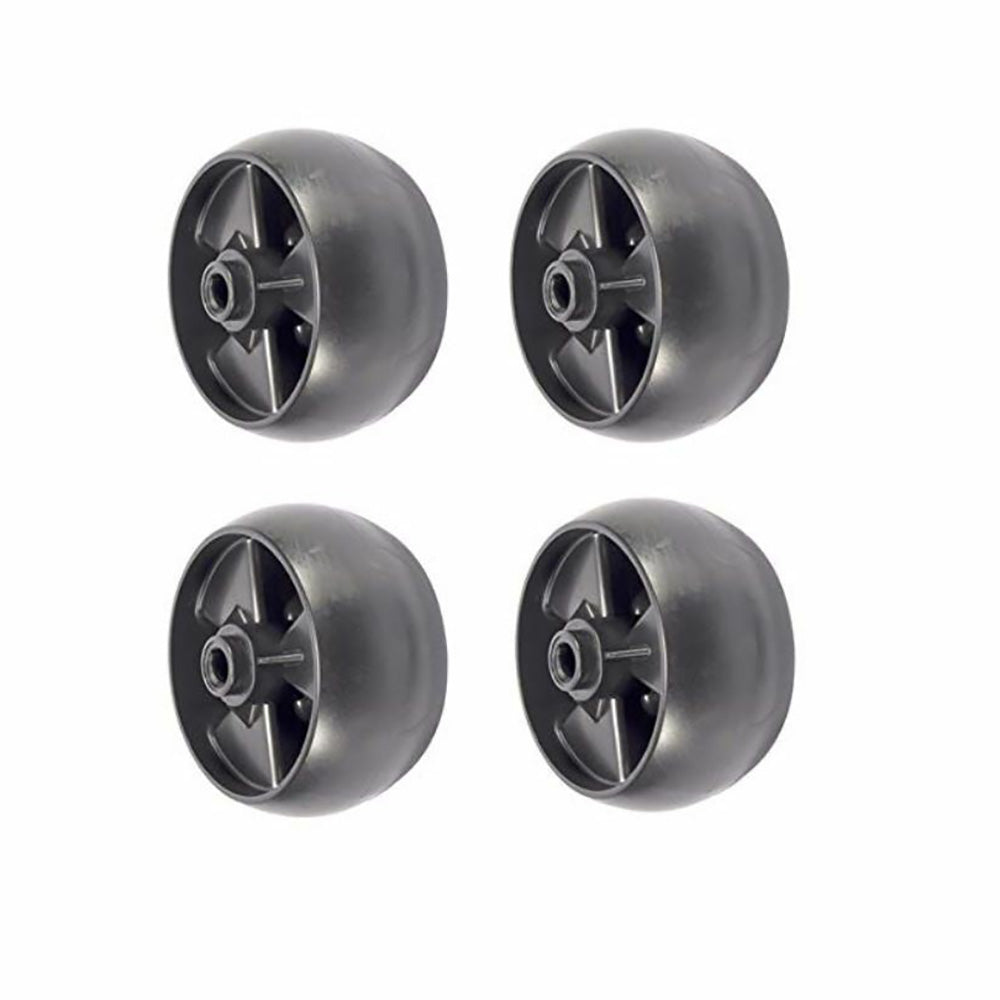 (4) Mower Deck Wheels Fits Cub Cadet RZT S50 RZT L50 RZT 50 RZT 54