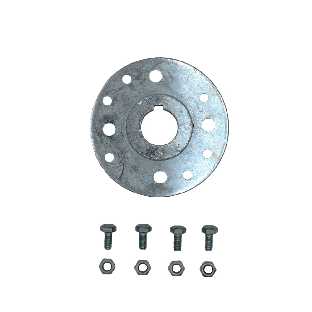 Go Kart Sprocket Brake Mini Hub  With Hardware - 1" Bore - 1/4" Keyway