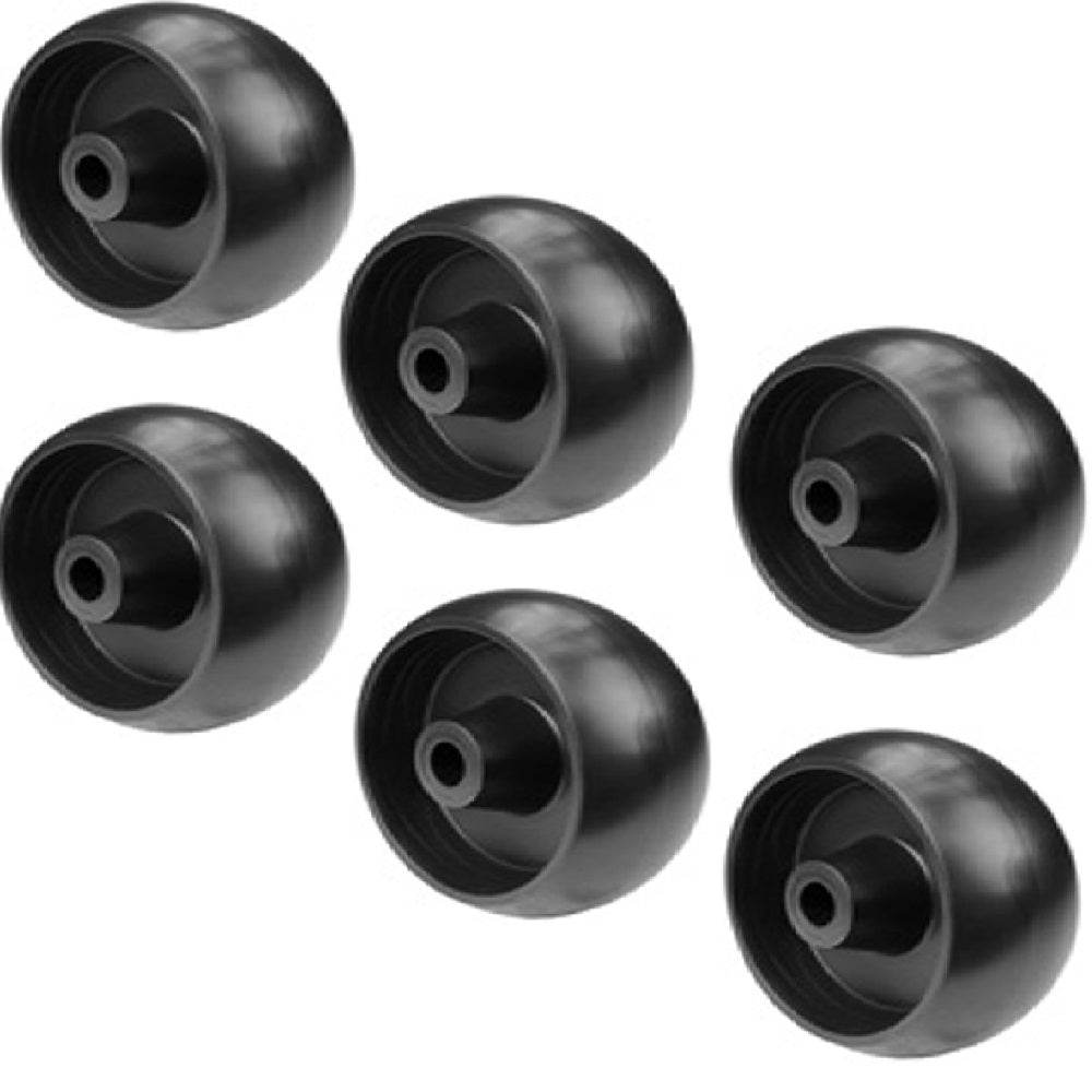 (6-Pack) Plastic Deck Wheels GX10168 Fits John Deere Riding Mowers