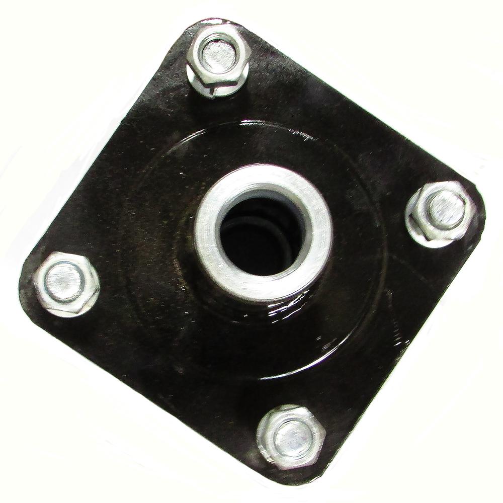 Tail Wheel Hub for Rotary Cutter - 4 Bolt Hole - 1" Axle - Universal Fit