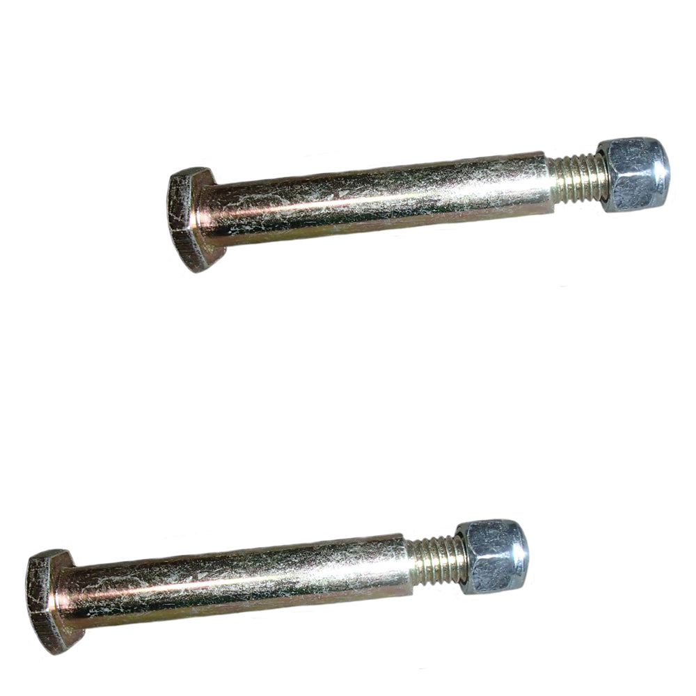 Replacement 2 pack of deck wheel bolts & nuts for lawn mowers & zero turns