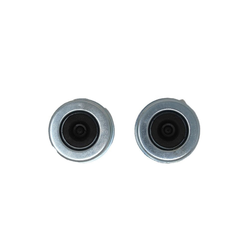 Axel Dust Covers w/ Rubber Inserts 021-042-02 Fits Multiple Trailers