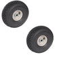 Qty 2: 11" x 4" x 4" Gray Turf Wheel Fits Snapper Replaces 10106