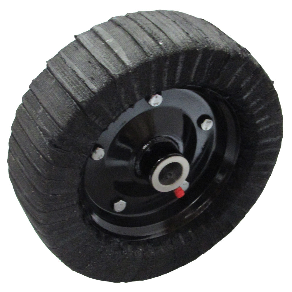 Laminated Lawn Mower Wheel 10" x 3.25" Fits Bush Hog 1" Axle