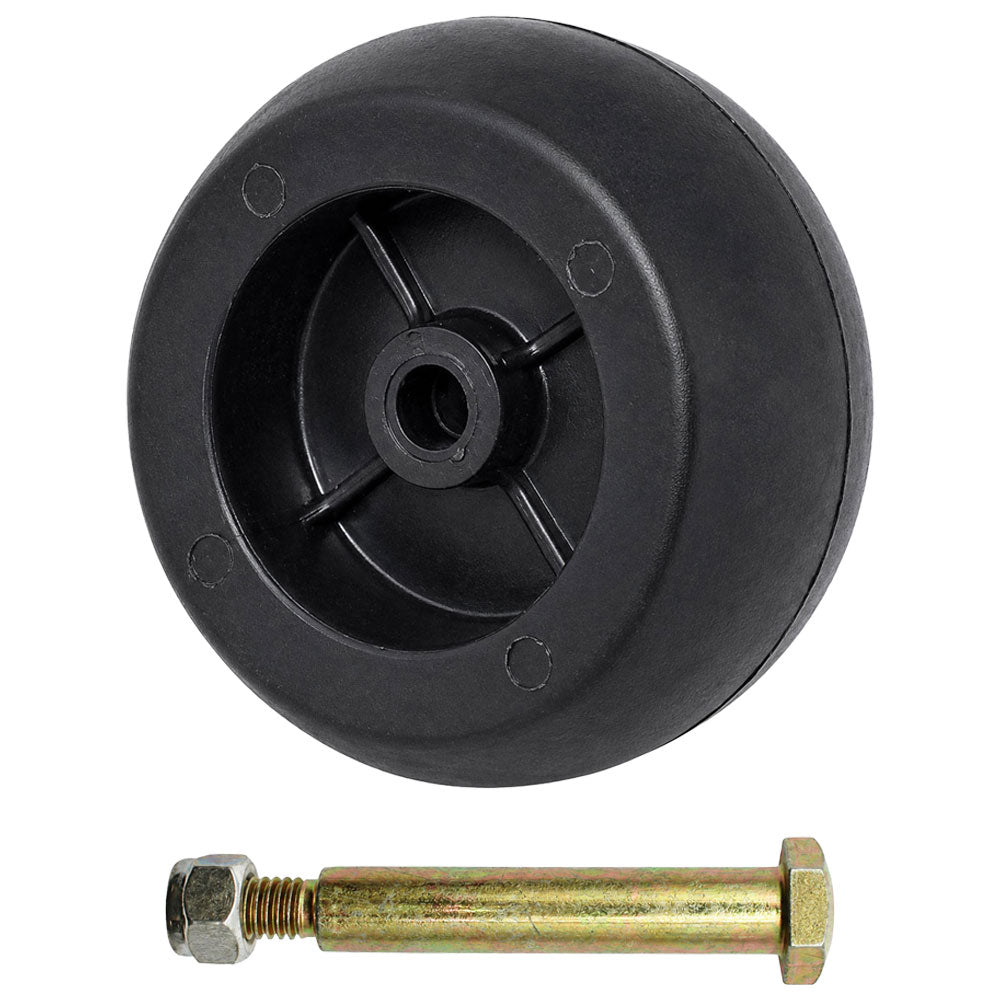 Solid Deck Wheel Kit w/Hardware Fits John Deere Replaces AM116299