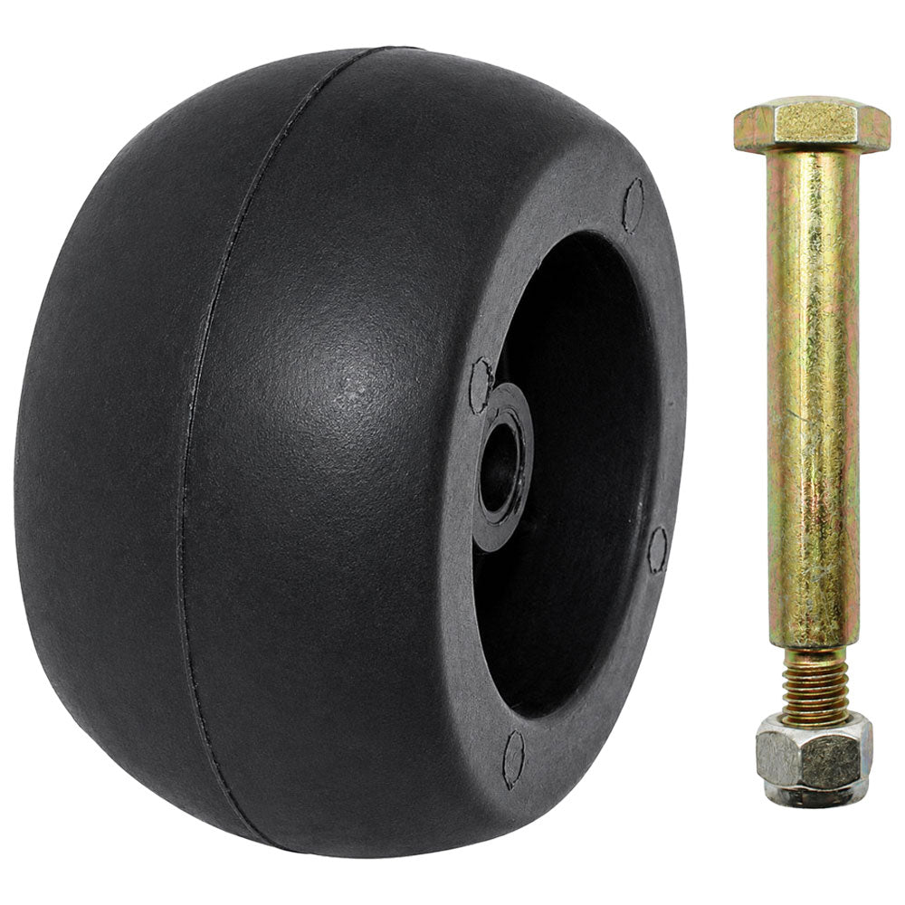 Solid Deck Wheel Kit w/Hardware Fits John Deere Replaces AM116299