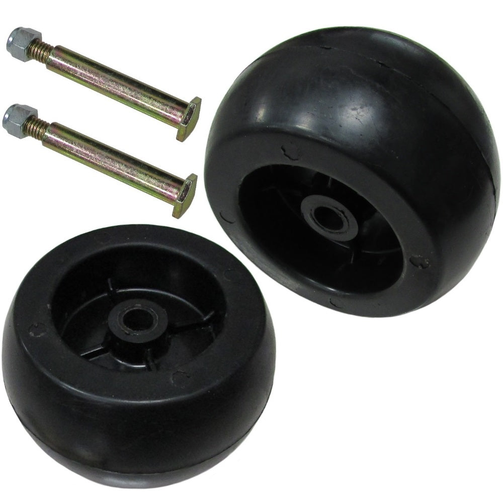 03471700 Heavy Duty 2 Deck Wheels w/ Nuts Bolts for Murray Lawn & Garden Mowers