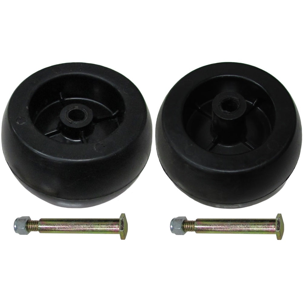 2 Pack Mower Deck Wheels & Bolts Fits Cub Cadet RZT50 RZT54 753-04856A 174873