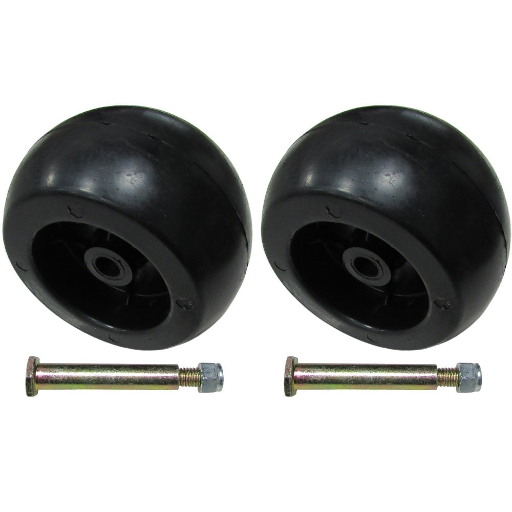 2pk Deck Wheel w Bolts For MTD Fits Cub Cadet RZT-50 LT1042 LT1046 LT1050 753-04