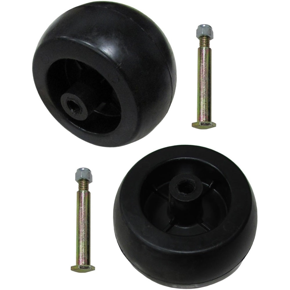 03471700 Heavy Duty 2 Deck Wheels w/ Nuts Bolts for Murray Lawn & Garden Mowers