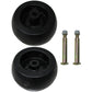 Qty 2: Deck Wheel Kit Fits Hustler Replaces 031997