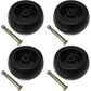 Qty 4: Deck Wheel Kit Fits John Deere Replaces AM116299
