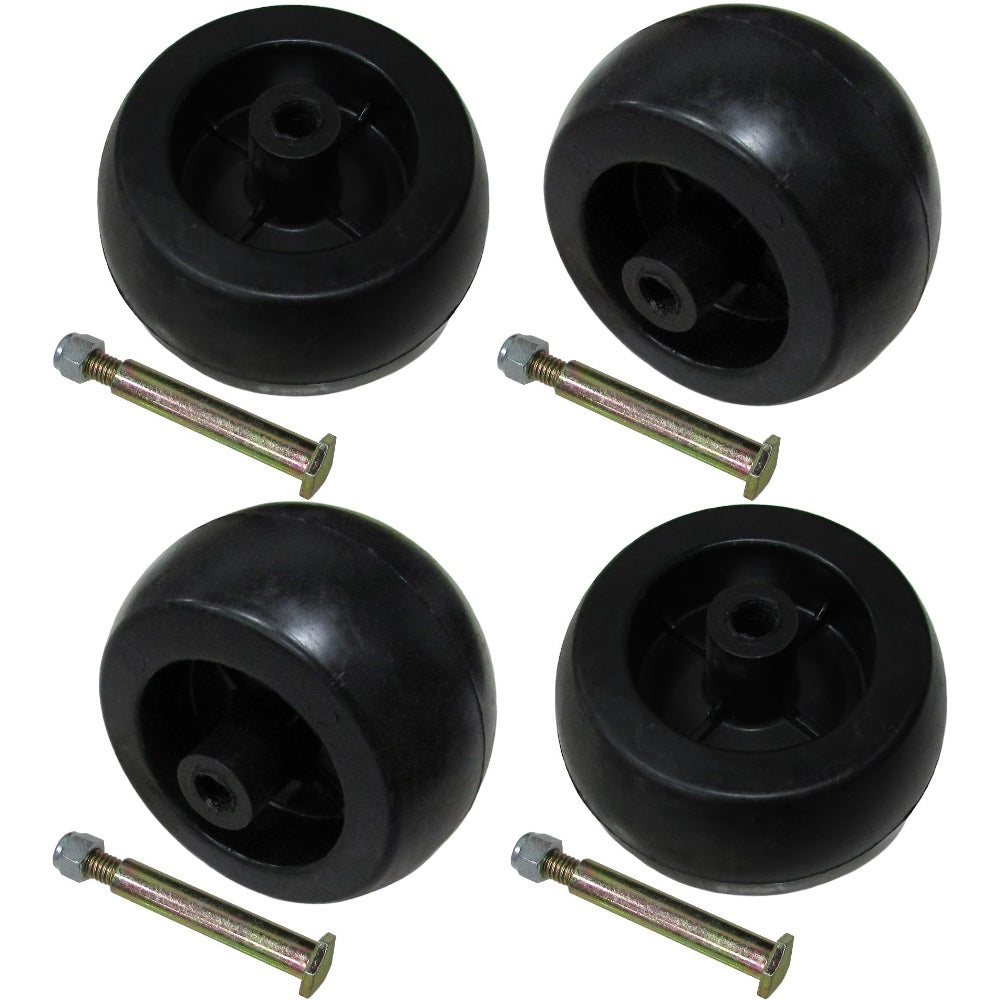 Qty 4: Deck Wheel Kit Fits Husqvarna Replaces 532 17 48-73