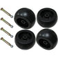 Qty 4: Deck Wheel Kit Fits Ariens Replaces 03471700