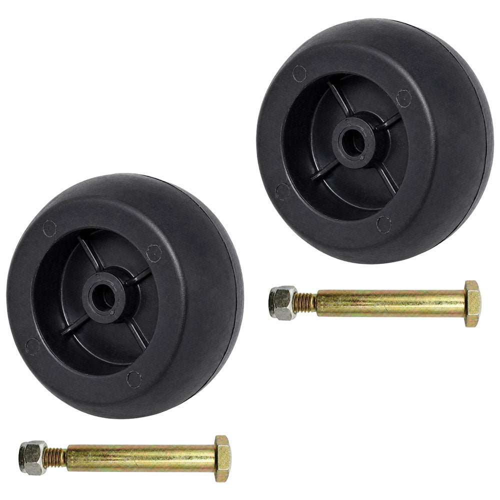 Qty 2: Deck Wheel Kit Fits John Deere Replaces AM116299