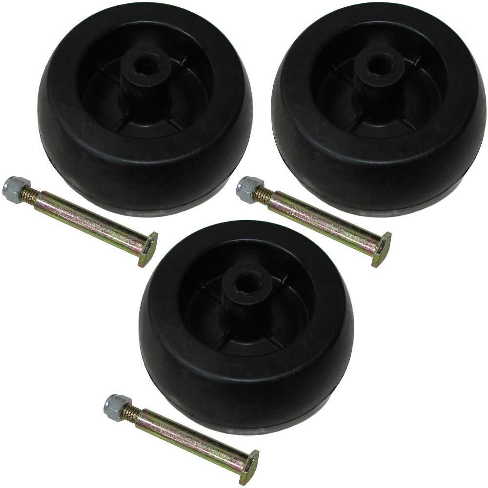 Qty 3: Deck Wheel Kit Fits Wright Replaces 72490001