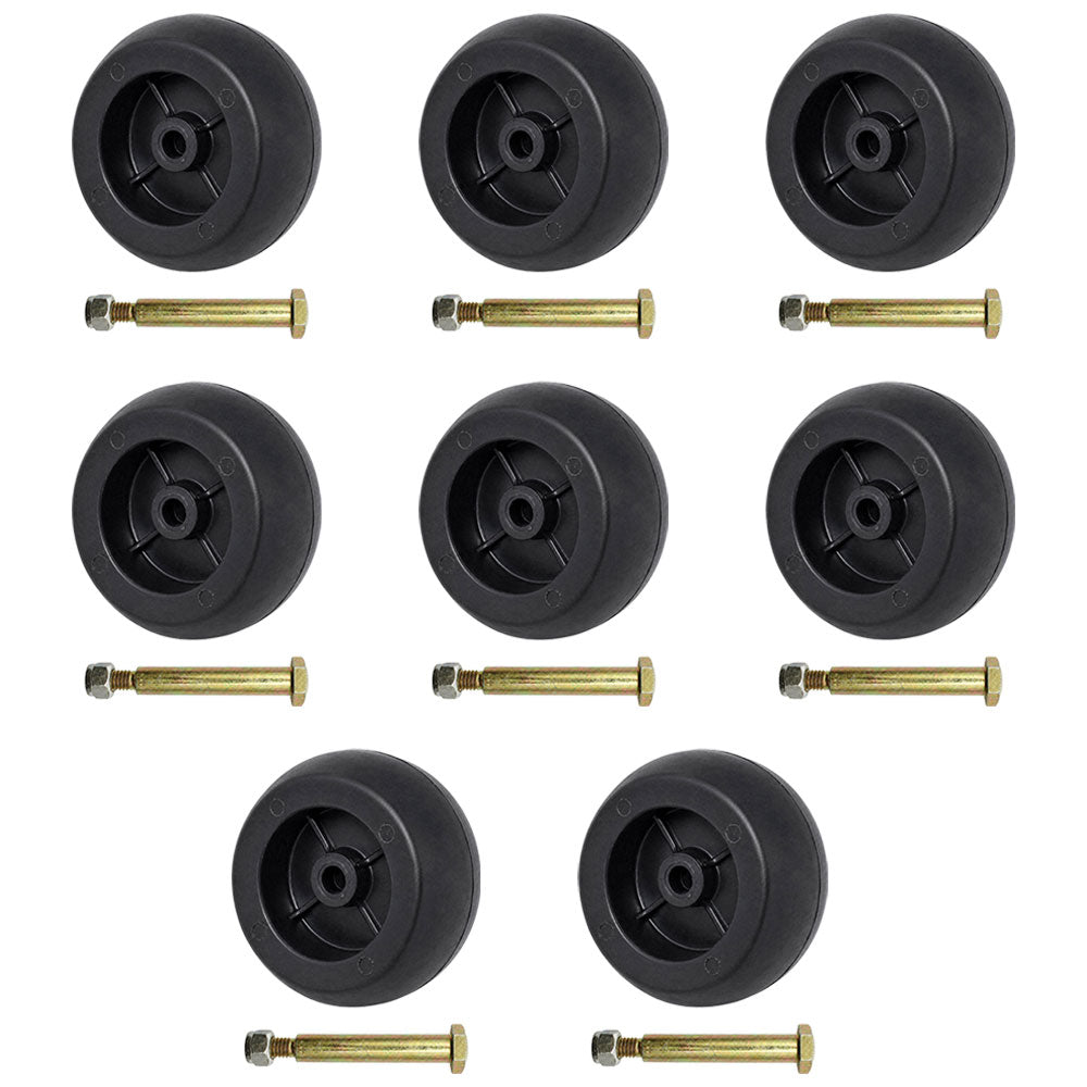 Qty 8: Deck Wheel Kit Fits Wright Replaces 72490001