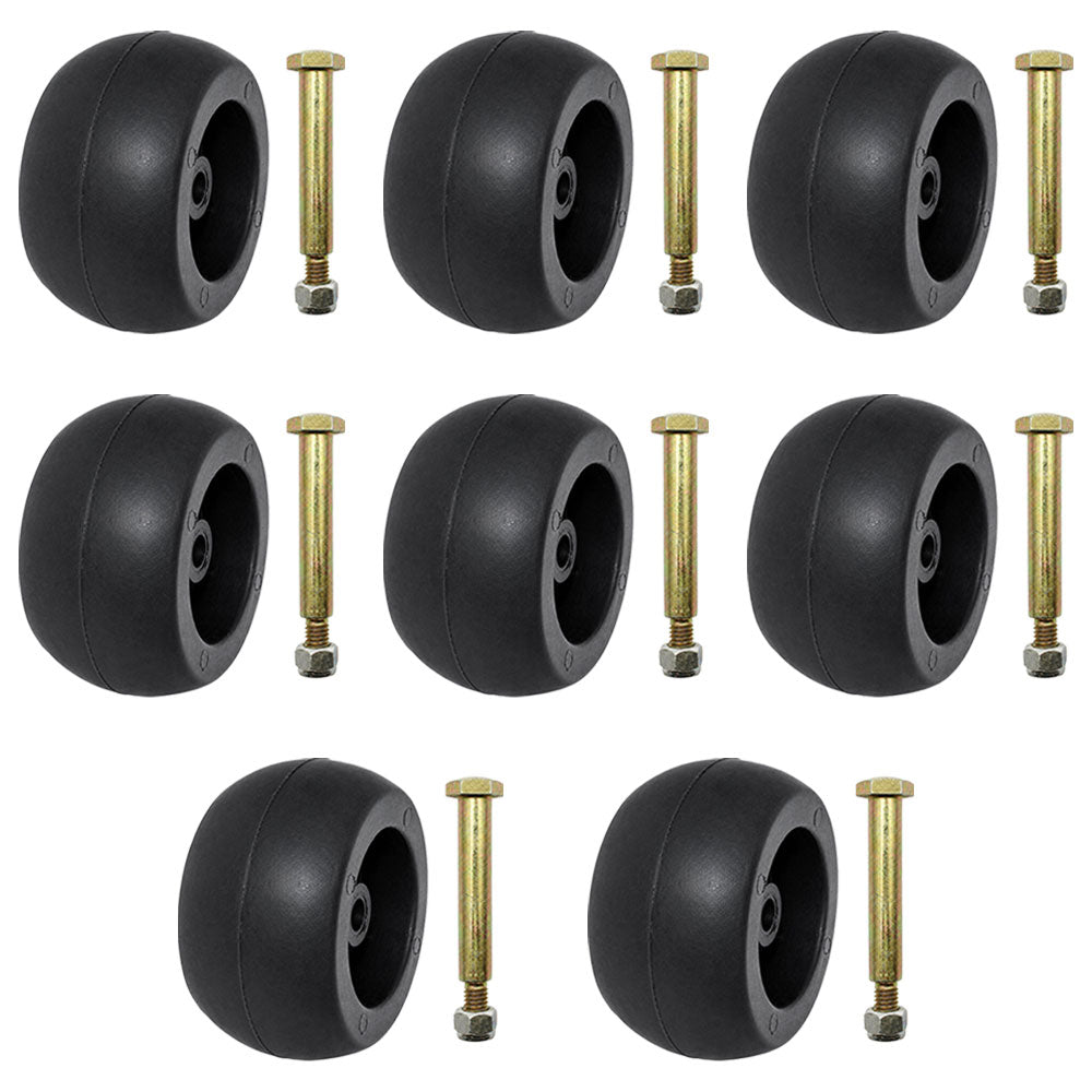 Qty 8: Deck Wheel Kit Fits Wright Replaces 72490001