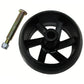 Smooth Mower Deck Wheel with Bolt & Nut Fits Husqvarna 174873 & 532174873