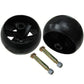 Qty 2: Spoked Deck Wheel Kit Fits AYP Replaces 174873