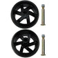 Qty 2: Spoked Deck Wheel Kit Fits AYP Replaces 174873