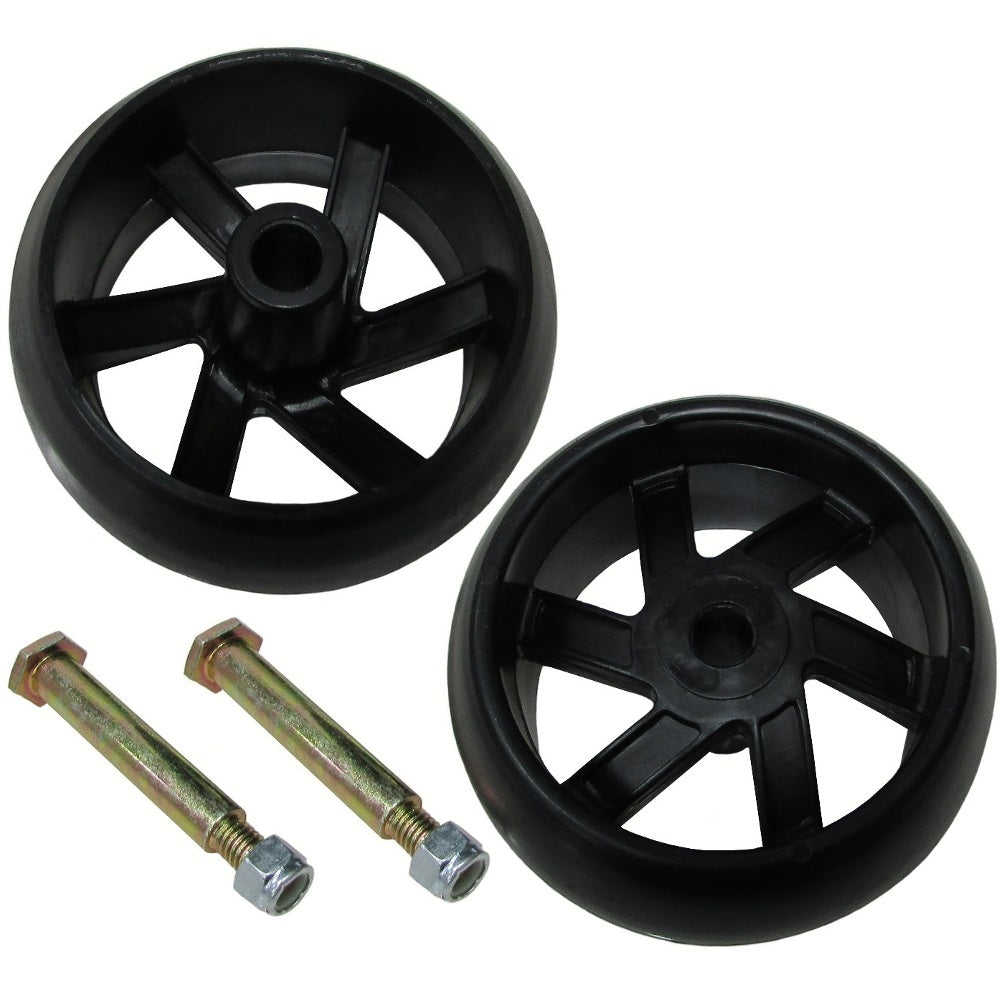 (2) 5" Deck Wheels Fits Husqvarna 174873 532174873 133957