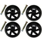 4 Deck Wheels Fits Craftsman GT5000 48" 54" Cut Fits Husqvarna LGT2654 Z246 ZTR