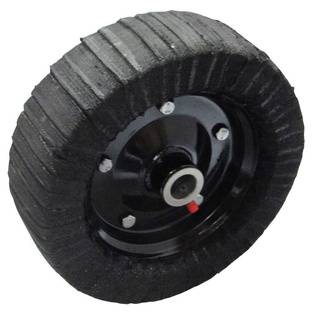 New Aftermarket 10" Laminated Tire and Wheel 10" x 3/4" Axle