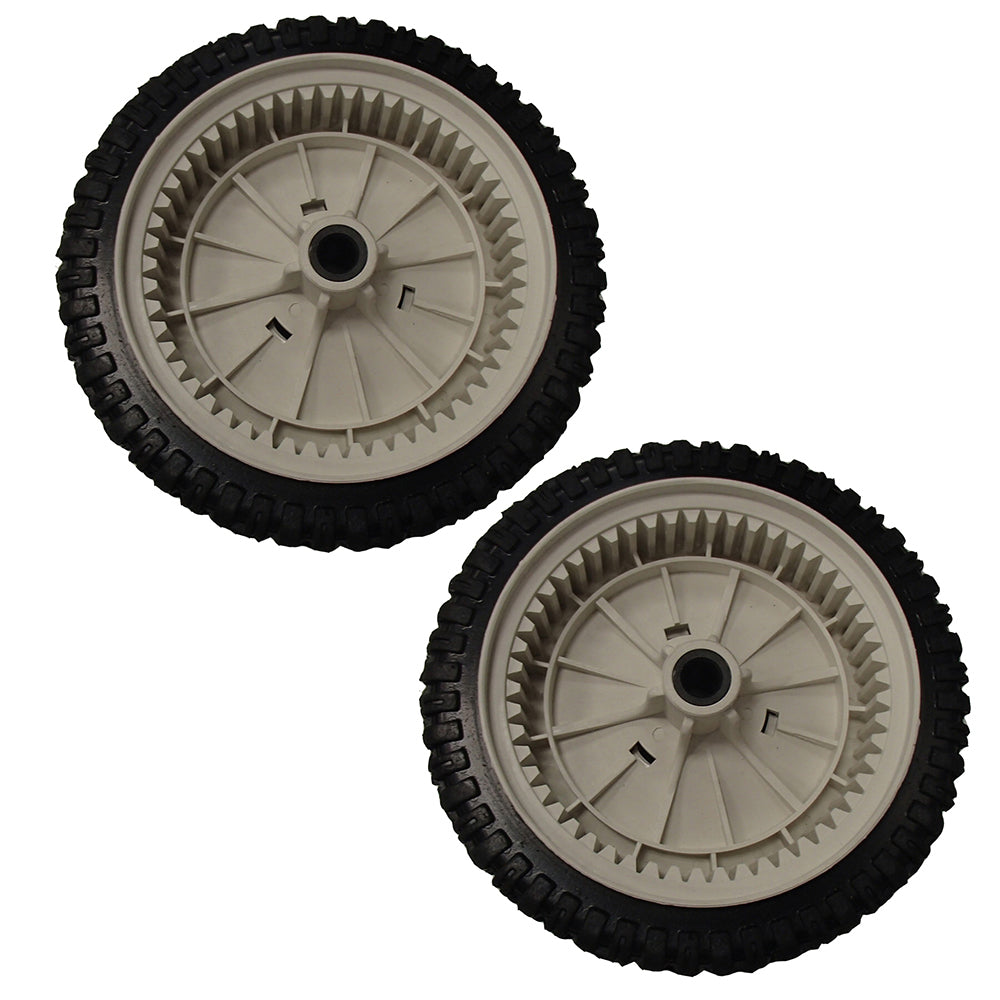 Set of 2 Front Drive Wheels 532403111 Fits Craftsman Self-Propelled Mowers