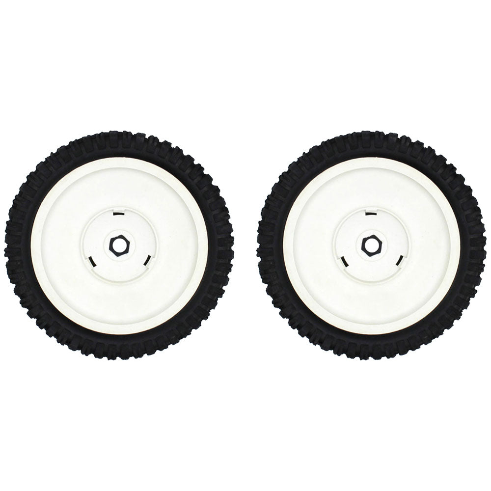 Set of 2 Front Drive Wheels 532403111 Fits Craftsman Self-Propelled Mowers