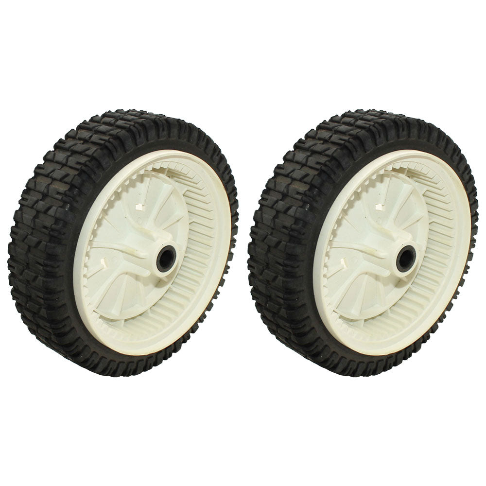 Set of 2 Front Drive Wheels 532403111 Fits Craftsman Self-Propelled Mowers