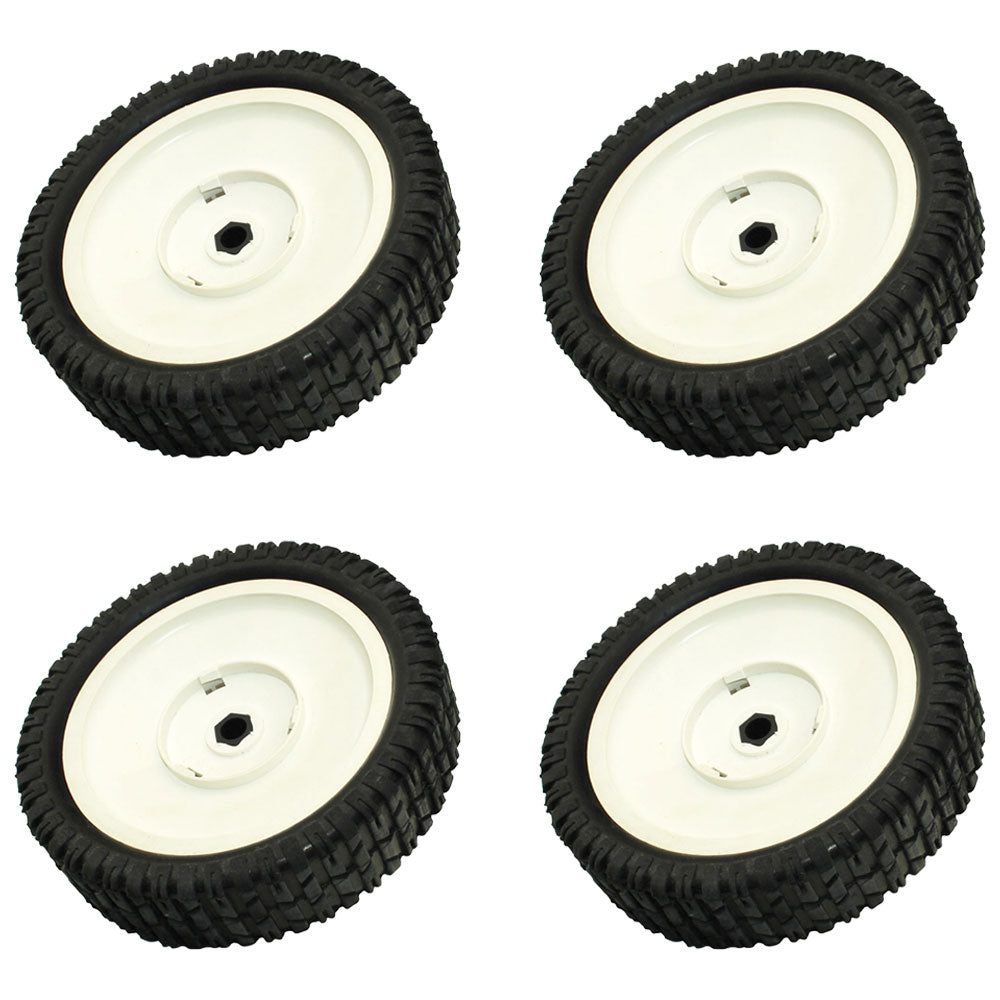 Set of (4) Drive Wheels for AYP/Fits Husqvarna Replaces 150340 180775 193144 958