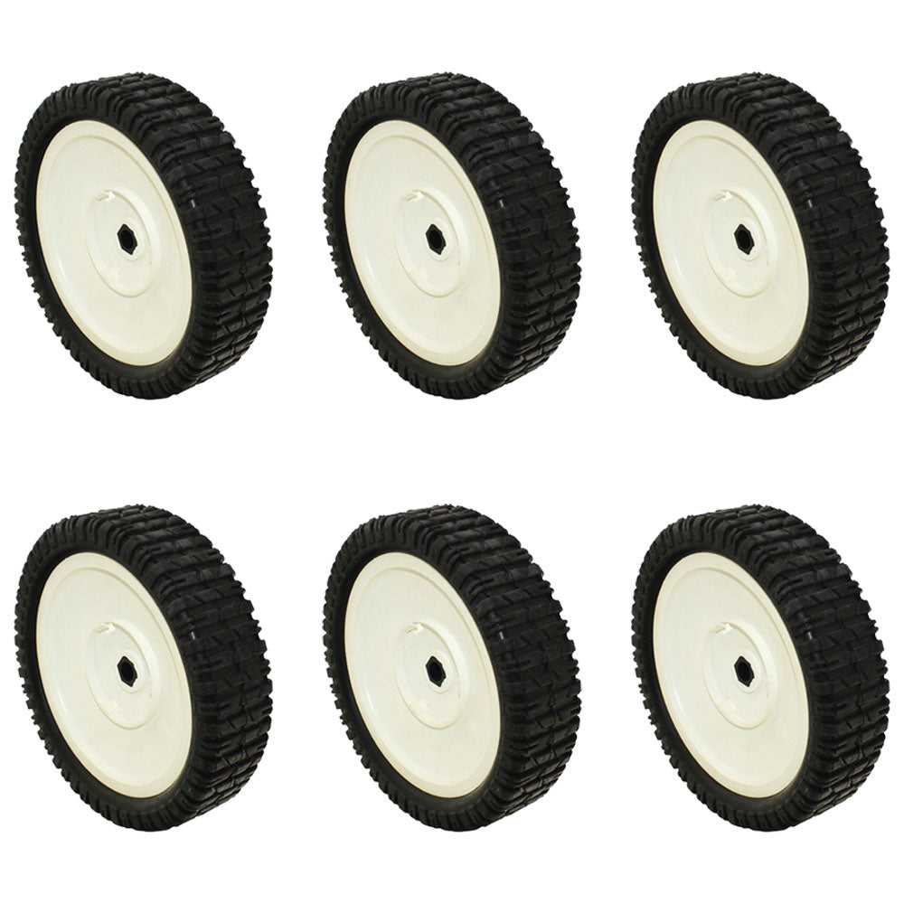 (6) 8" x 2" x 1/2" Drive Wheels for Self-Propelled AYP 700953 193144 10758