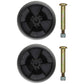 Qty 2: Deck Wheel Kit Fits Craftsman Replaces 734-04155