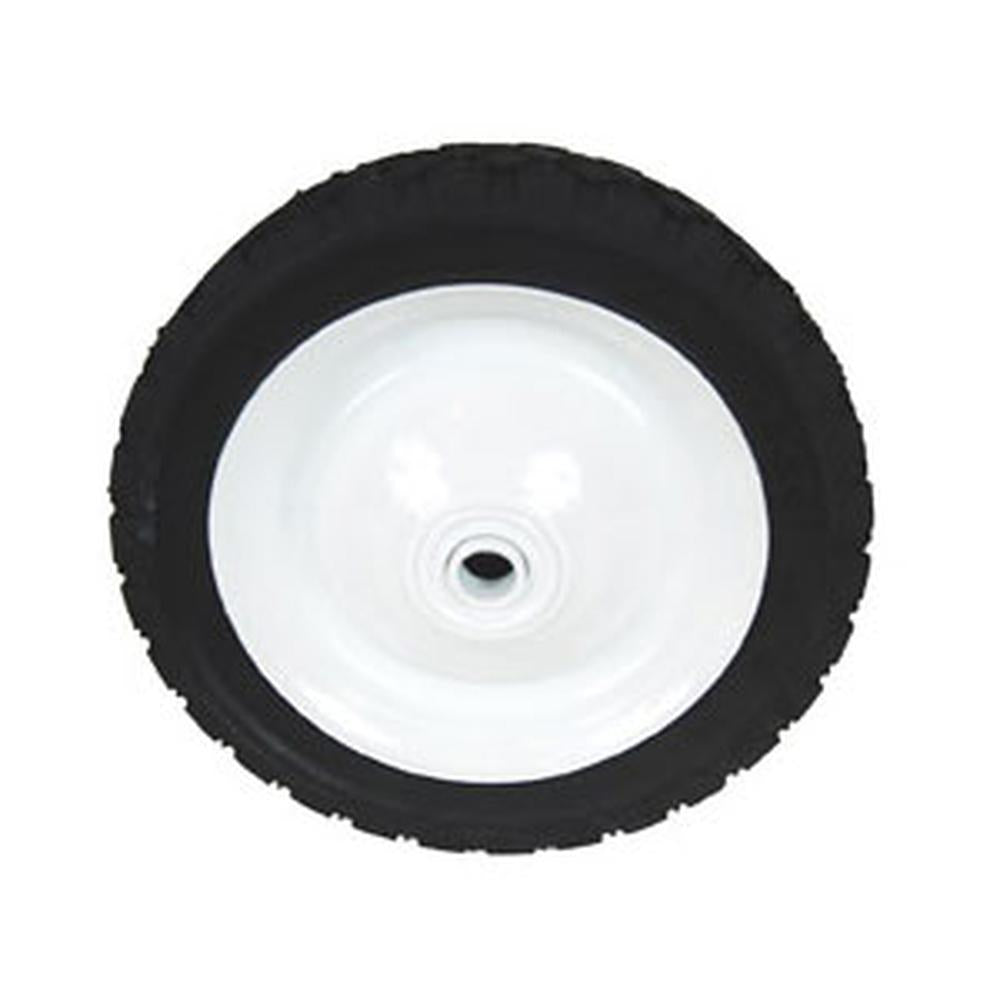 White Universal Steel Lawn Mower Deck Wheel Fits Southland 733 Riding Mowers