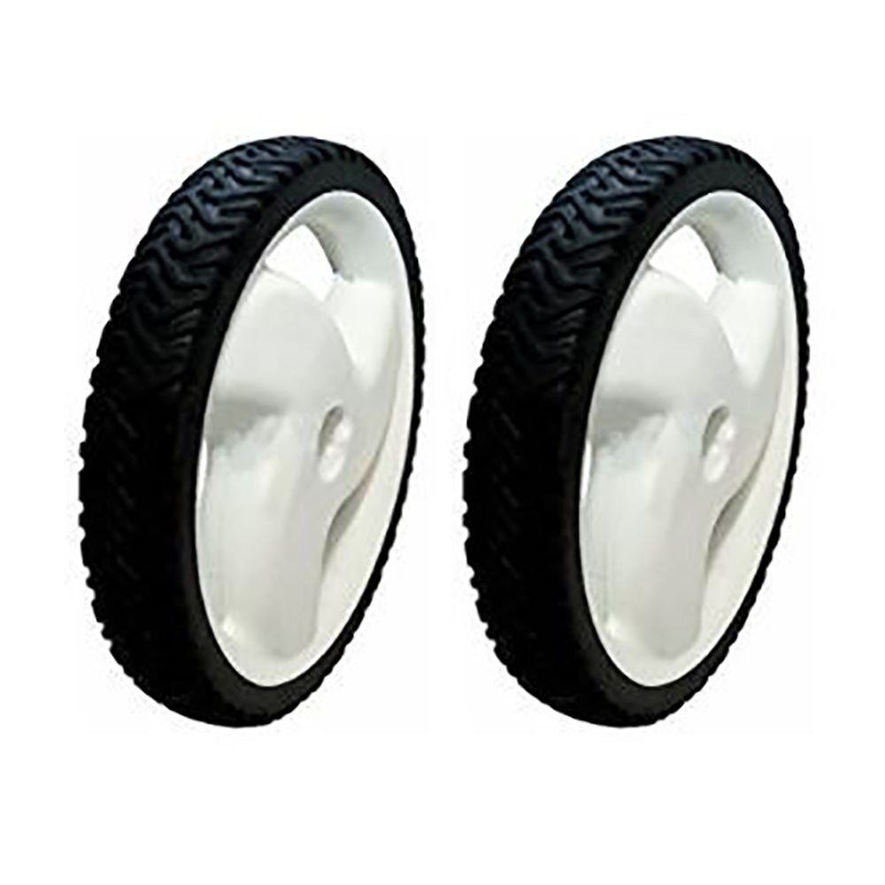 Qty 2: Rear 12" X 2.00 Plastic Wheel Fits Toro Replaces 105-1816