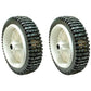 Qty 2: Plastic Drive Wheel
 Fits AYP Replaces 180773